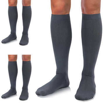 02 Gray/Gray/Gray - Medical Compression Socks (20-30 mmHg)