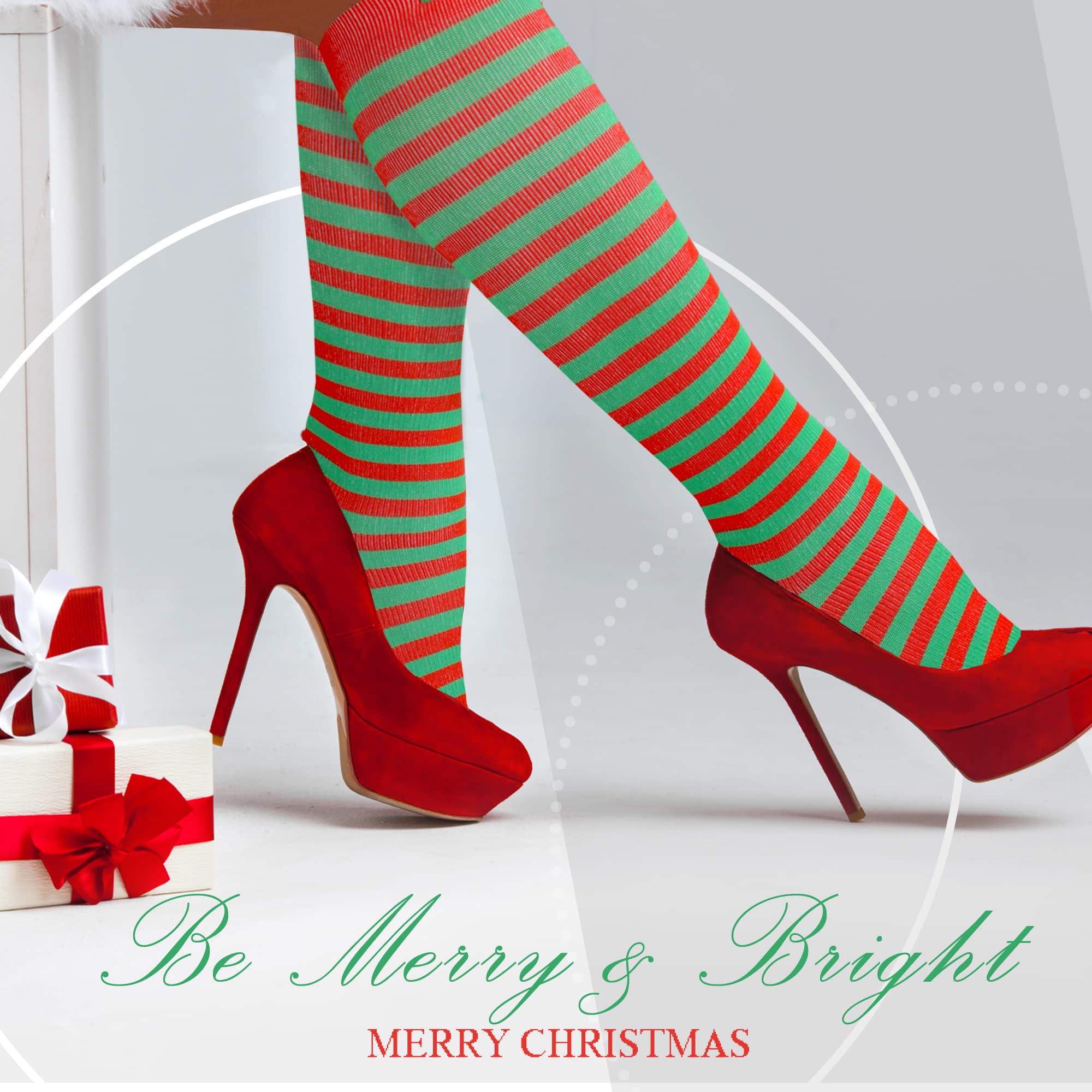 08 Christmas - 3 Pairs Medical Compression Socks (20-30 mmHg)