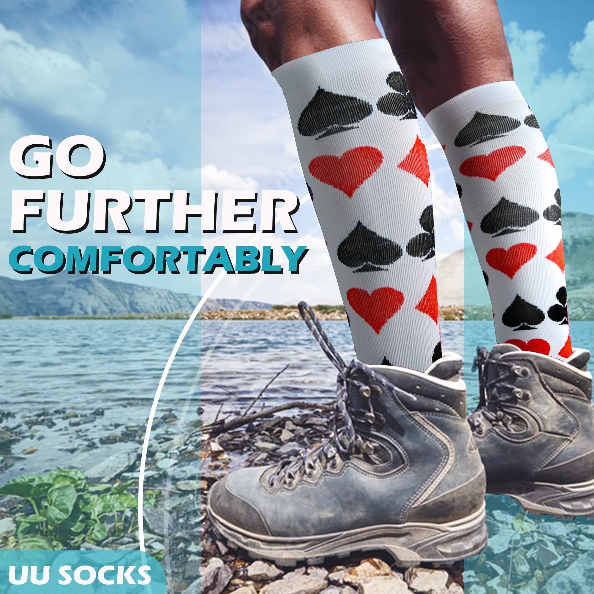 11 Poker 3 Pack - Medical Compression Socks (20-30 mmHg)