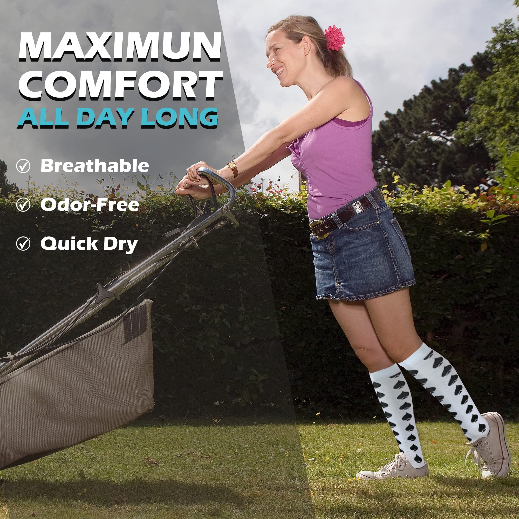 11 Poker 3 Pack - Medical Compression Socks (20-30 mmHg)